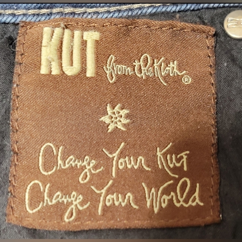 Kut from the Kloth Mia Mid Rise Slim Fit Jeans Size 2 - Picture 4 of 9